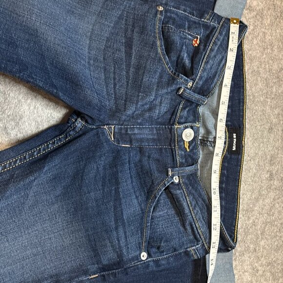 Hudson Bacara Crop Straight Cuffed Jeans, Size 25 - Picture 11 of 14